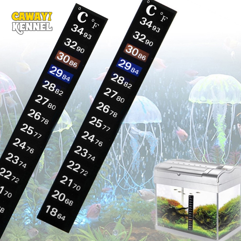 Aquarium Thermometer - 수족관 어항 온도계 온도 스티커, 수족관