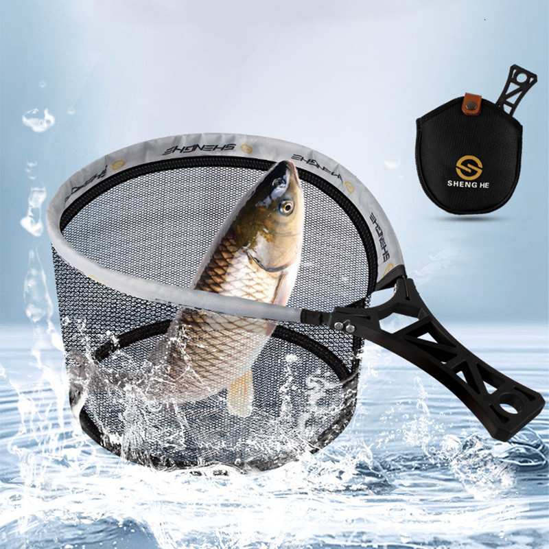 Fish Net Handle - 휴대용 ABS 핸들 플라이 낚시 핸드