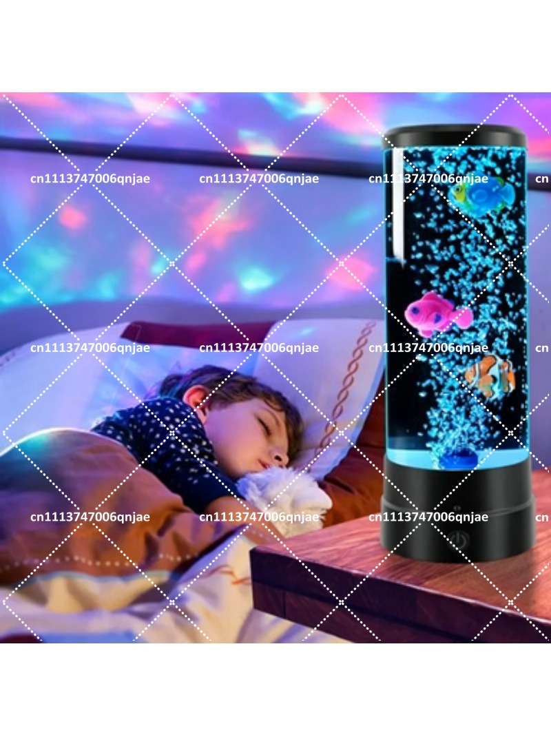 Aquarium Fish Colorful - 시뮬레이션 LED 전자 어항 수족관 색상변환