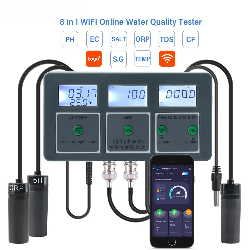 Aquarium Fish Online - WiFi 디지털 PH ORP TDS EC