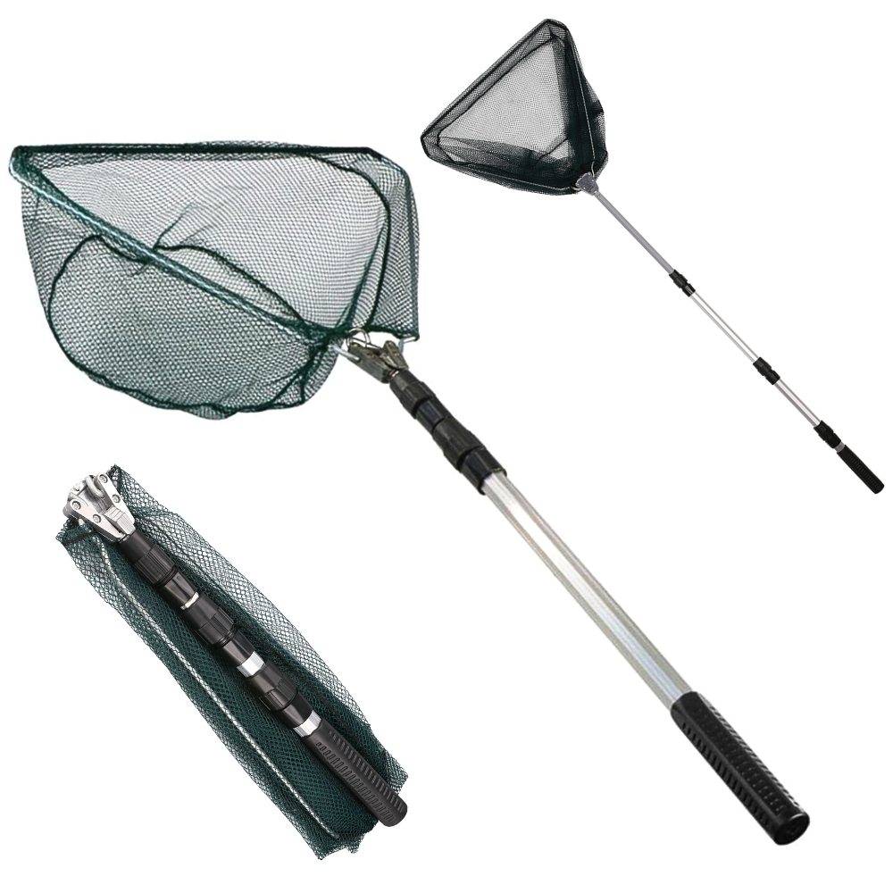 Fish Net Handle - 초경량 접이식 낚시망 - 내구성이 뛰어난
