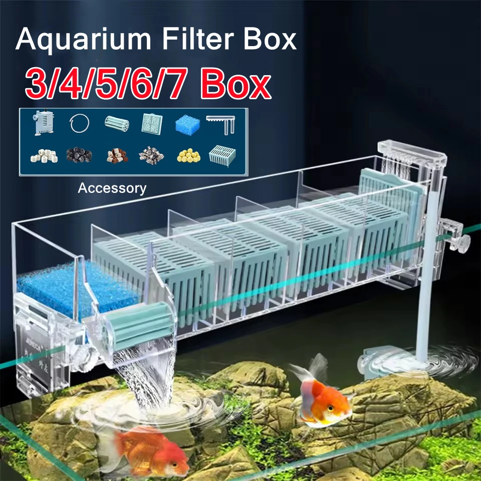 Aquarium Fish For Beginners - 220V 수족관 벽걸이 형 폭포 필터