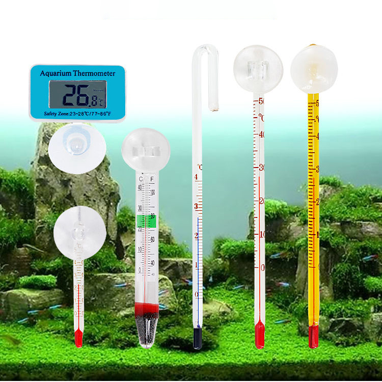 수족관 온도계 물고기 탱크 잠수정 유리 온도계 물 온도 - Aquarium Thermometer 리뷰 및 가격