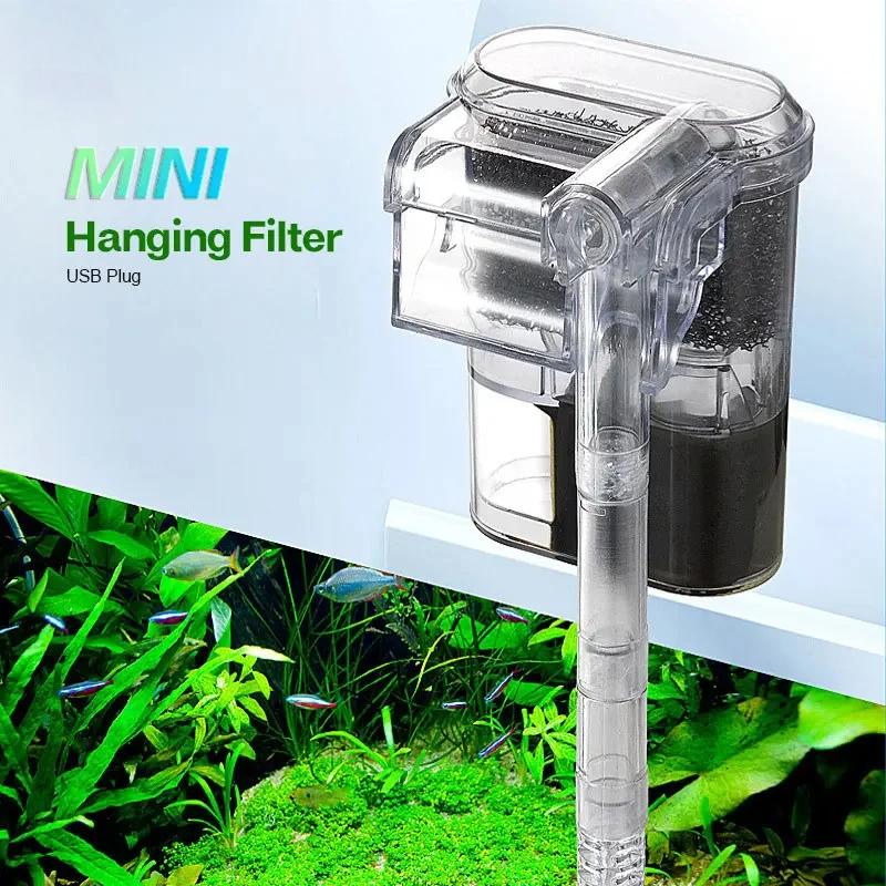 새로운 어항용 걸이식 필터, 미니 필터, USB, 2. - Aquarium Fish For Beginners 리뷰 및 가격