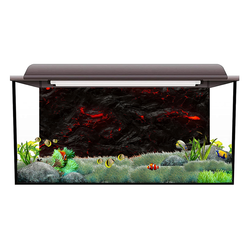 용암석 수족관 배경 스티커 벽 HD 페인팅 벽지 어항  - Aquarium Fish Wallpaper Hd 리뷰 및 가격