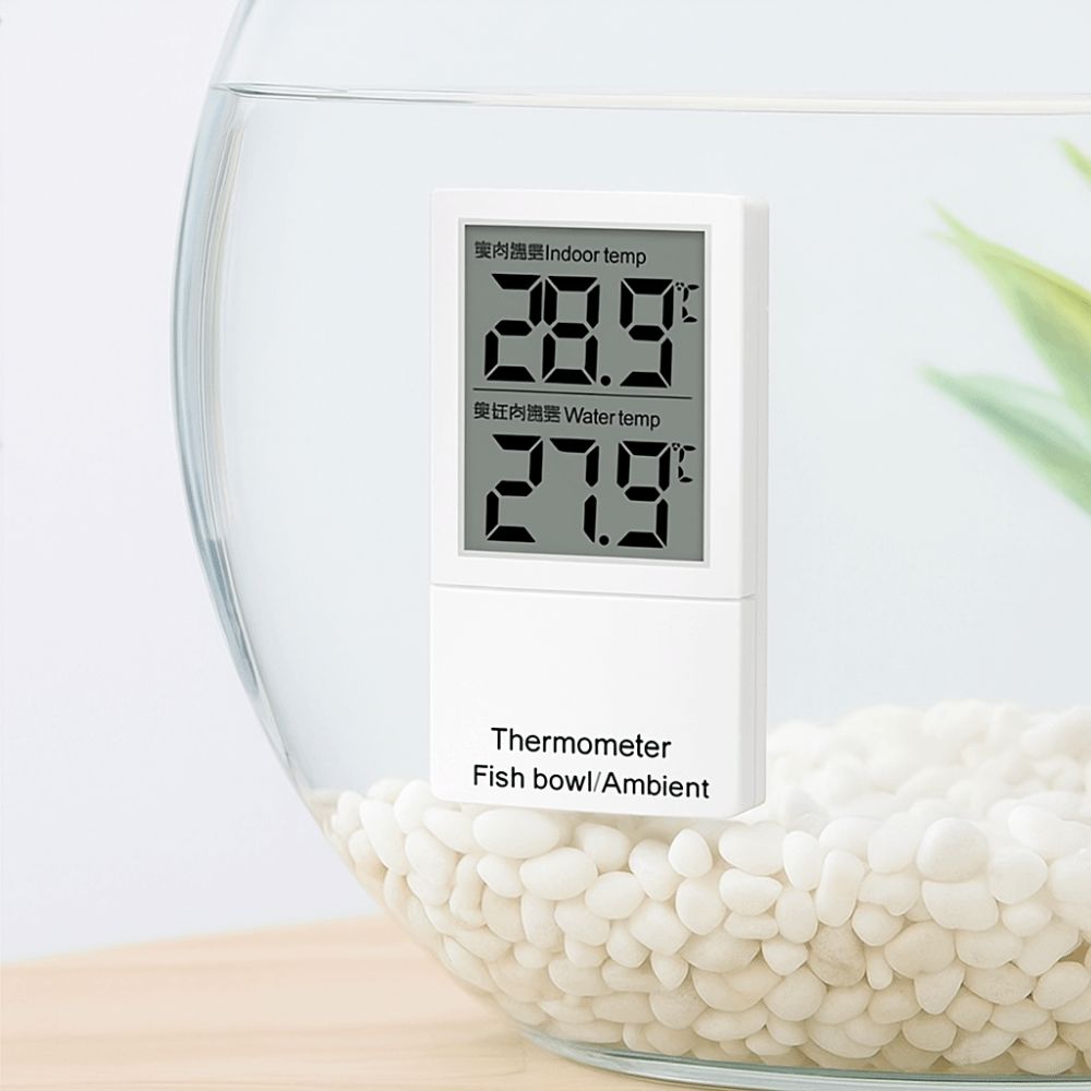LCD 디지털 디스플레이 미니 수족관 온도계 부유형 방 - Aquarium Thermometer 리뷰 및 가격