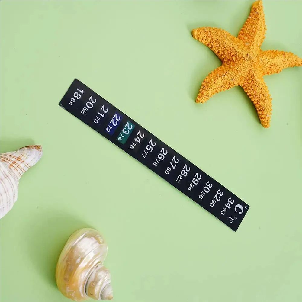 5Pcs/10Pcs 수족관 물고기 탱크 스트립 스틱온  - Aquarium Thermometer 리뷰 및 가격