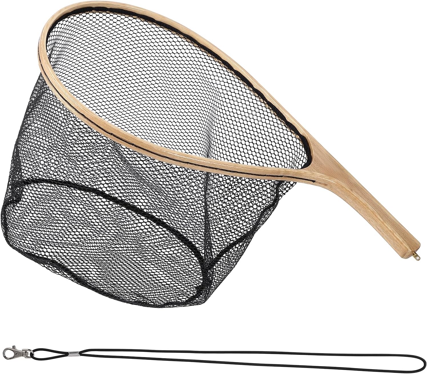 나무 손잡이가 있는 초경량 낚시 그물, 송어, 배스,  - Fish Net Handle 리뷰 및 가격