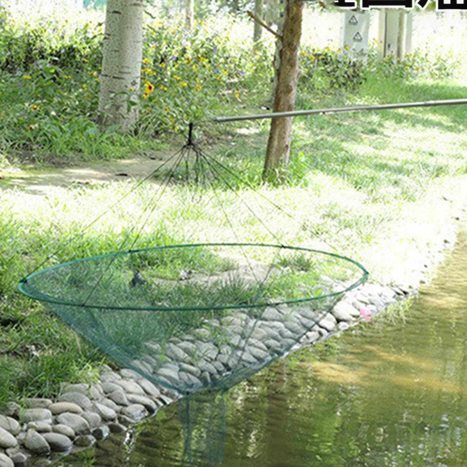 부드러운 강철 링형 어망 대형 원형 다리형 어망 낚시용 - Fish Net Handle 리뷰 및 가격