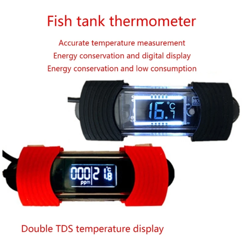 수족관 온도계 디지털 방수 담수 어항 온도 센서 프로브 - Aquarium Thermometer 리뷰 및 가격