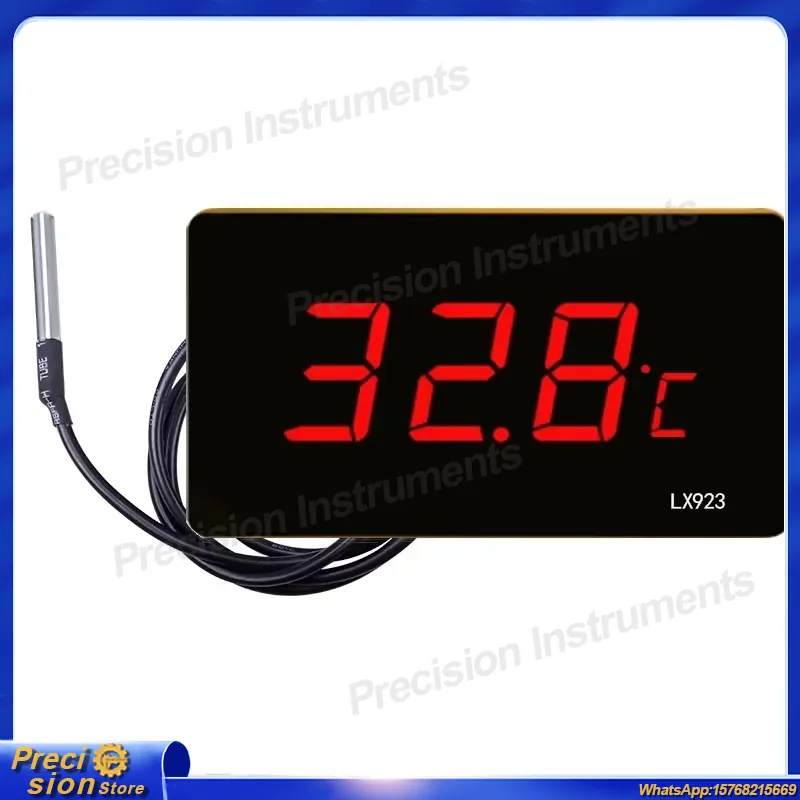 디지털 수영장 온도계 LED 디스플레이가 있는 어항 온 - Aquarium Thermometer 리뷰 및 가격